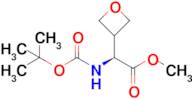 Methyl(2s)-2-(tert-butoxycarbonylamino)-2-(oxetan-3-yl)acetate