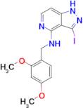 n-[(2,4-dimethoxyphenyl)methyl]-3-iodo-1h-pyrazolo[4,3-c]pyridin-4-amine