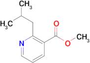 Methyl2-isobutylpyridine-3-carboxylate