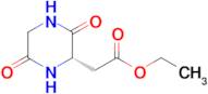 Ethyl2-[(2s)-3,6-dioxopiperazin-2-yl]acetate