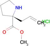 Methyl(2r)-2-allylpyrrolidine-2-carboxylate;hydrochloride