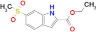 Ethyl6-methylsulfonyl-1h-indole-2-carboxylate