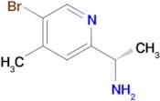 (1s)-1-(5-Bromo-4-methyl-2-pyridyl)ethanamine