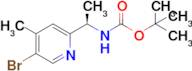 Tert-butyln-[(1r)-1-(5-bromo-4-methyl-2-pyridyl)ethyl]carbamate