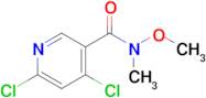 4,6-Dichloro-N-methoxy-N-methyl-pyridine-3-carboxamide