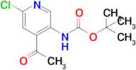 Tert-butyln-(4-acetyl-6-chloro-3-pyridyl)carbamate