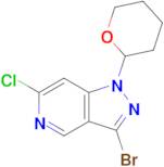 3-Bromo-6-chloro-1-tetrahydropyran-2-yl-pyrazolo[4,3-c]pyridine