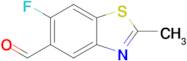 6-Fluoro-2-methyl-1,3-benzothiazole-5-carbaldehyde