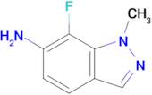 7-Fluoro-1-methyl-indazol-6-amine