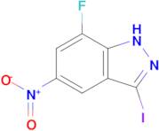 7-fLuoro-3-iodo-5-nitroindazole