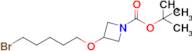 Tert-butyl3-(5-bromopentoxy)azetidine-1-carboxylate