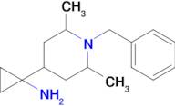 1-(1-Benzyl-2,6-dimethyl-4-piperidyl)cyclopropanamine