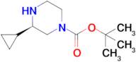 Tert-butyl(3r)-3-cyclopropylpiperazine-1-carboxylate