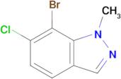 7-Bromo-6-chloro-1-methyl-indazole