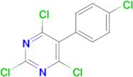 2,4,6-Trichloro-5-(4-chlorophenyl)pyrimidine