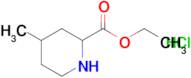 Ethyl4-methylpiperidine-2-carboxylatehydrochloride