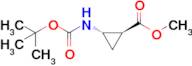 Methyl(1s,2s)-2-(tert-butoxycarbonylamino)cyclopropanecarboxylate