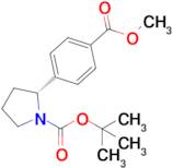 Tert-butyl(2r)-2-(4-methoxycarbonylphenyl)pyrrolidine-1-carboxylate