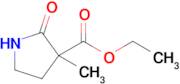 Ethyl3-methyl-2-oxo-pyrrolidine-3-carboxylate