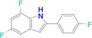 5,7-Difluoro-2-(4-fluorophenyl)-1h-indole