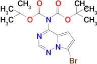 Tert-butyln-(7-bromopyrrolo[2,1-f][1,2,4]triazin-4-yl)-N-tert-butoxycarbonyl-carbamate