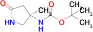 Tert-butyln-[(3r)-3-methyl-5-oxopyrrolidin-3-yl]carbamate