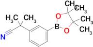 2-Methyl-2-[3-(4,4,5,5-tetramethyl-1,3,2-dioxaborolan-2-yl)phenyl]propanenitrile