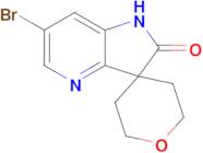 6'-Bromo-1',2'-dihydrospiro[oxane-4,3'-pyrrolo[3,2-b]pyridine]-2'-one