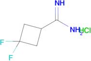 3,3-Difluorocyclobutanecarboxamidine;hydrochloride