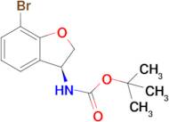 Tert-butyln-[(3S)-7-bromo-2,3-dihydro-1-benzofuran-3-yl]carbamate