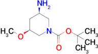 Tert-butyl(3r,5s)-3-amino-5-methoxypiperidine-1-carboxylate