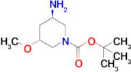 Tert-butyl(3r,5r)-3-amino-5-methoxypiperidine-1-carboxylate