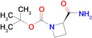 Tert-butyl(2r)-2-carbamoylazetidine-1-carboxylate