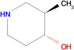 (3r,4r)-3-Methylpiperidin-4-ol