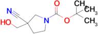 Tert-butyl3-cyano-3-(hydroxymethyl)pyrrolidine-1-carboxylate