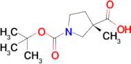 (S)-1-(tert-Butoxycarbonyl)-3-methylpyrrolidine-3-carboxylic acid