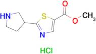 Methyl 2-(pyrrolidin-3-yl)thiazole-5-carboxylate hydrochloride