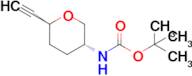 tert-Butyl ((3R,6S)-6-ethynyltetrahydro-2H-pyran-3-yl)carbamate