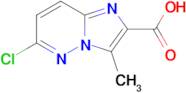 6-Chloro-3-methylimidazo[1,2-b]pyridazine-2-carboxylic acid