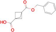 3-((Benzyloxy)carbonyl)bicyclo[1.1.1]pentane-1-carboxylic acid