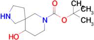 tert-Butyl 10-hydroxy-2,7-diazaspiro[4.5]decane-7-carboxylate