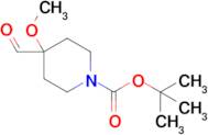 tert-Butyl 4-formyl-4-methoxypiperidine-1-carboxylate