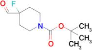 tert-Butyl 4-fluoro-4-formylpiperidine-1-carboxylate