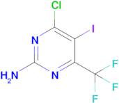 4-Chloro-5-iodo-6-(trifluoromethyl)pyrimidin-2-amine