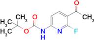 tert-Butyl (5-acetyl-6-fluoropyridin-2-yl)carbamate