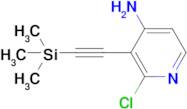 2-Chloro-3-((trimethylsilyl)ethynyl)pyridin-4-amine