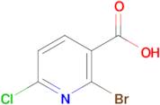 2-Bromo-6-chloronicotinic acid