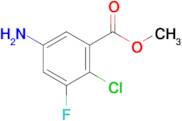 Methyl 5-amino-2-chloro-3-fluorobenzoate