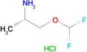 (S)-1-(Difluoromethoxy)propan-2-amine hydrochloride