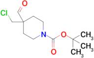 tert-Butyl 4-(chloromethyl)-4-formylpiperidine-1-carboxylate